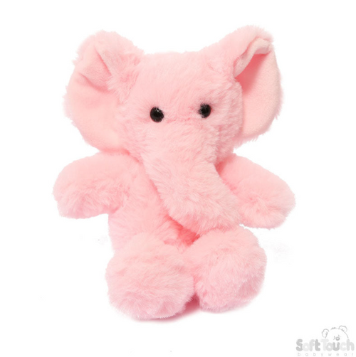PINK ELEPHANT TOY (PK6) (15cm)  TE515-P