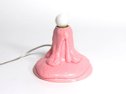 Pink Foam Lamp