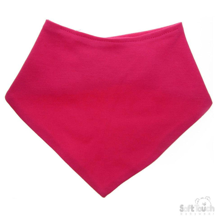 PLAIN BANDANA BIB: BB504-F - Kidswholesale.co.uk