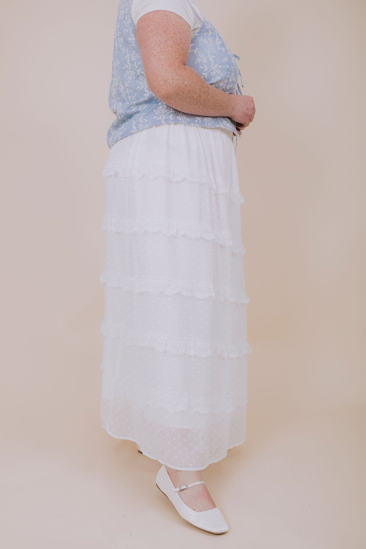 PLUS SIZE - Romantic Stroll Skirt