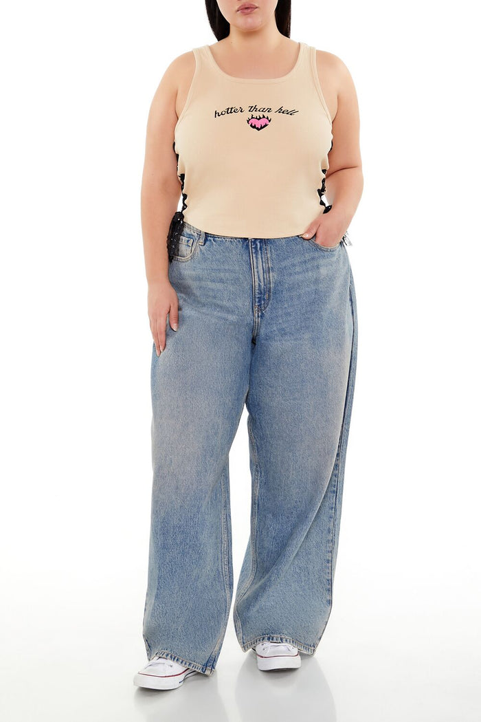 Plus Size Hotter Than Hell Tank Top