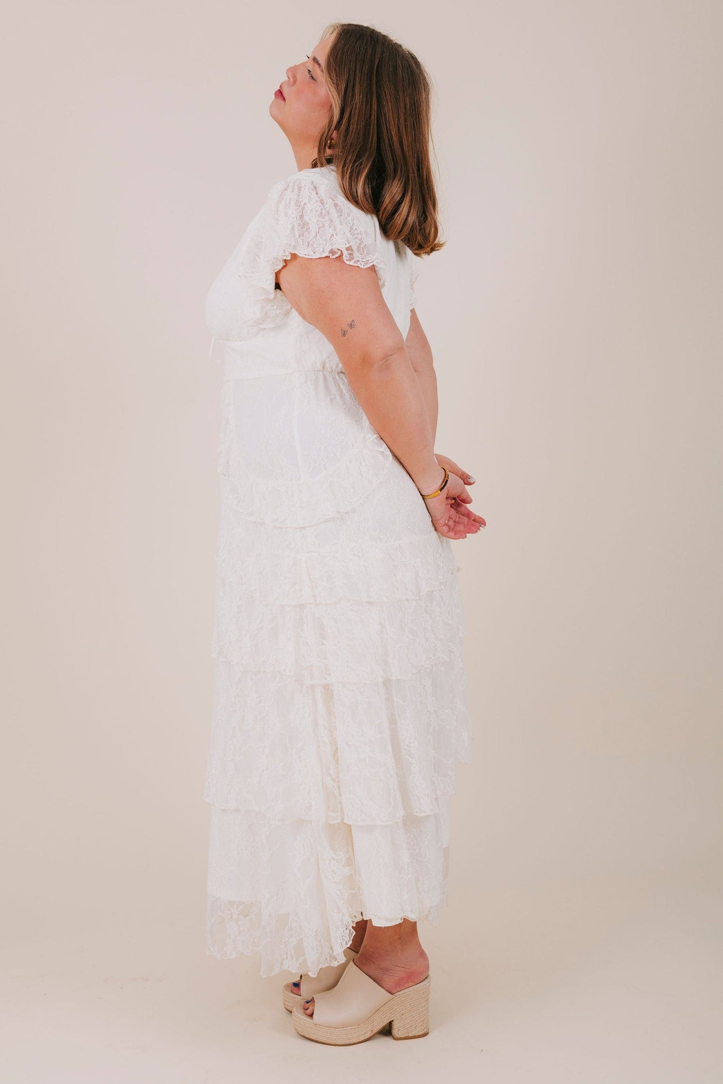 INCLUSIVE  SIZING - Whispered Elegance Dress