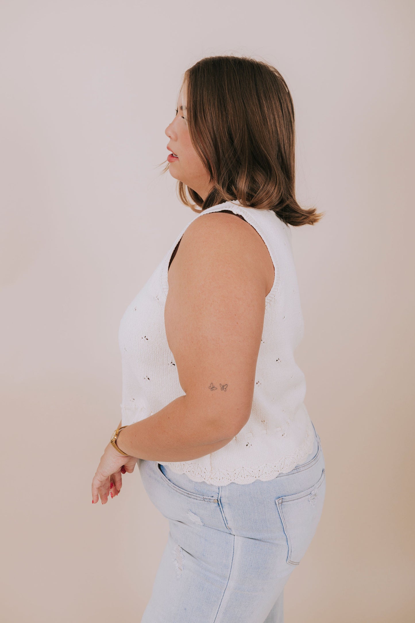 PLUS SIZE - Fools Rush In Top