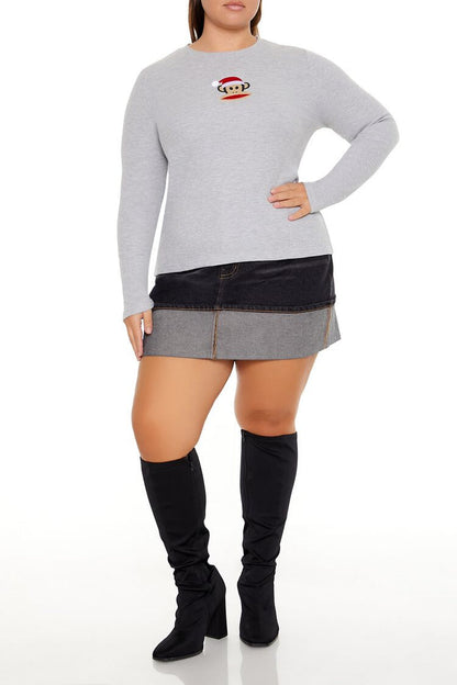 Plus Size Paul Frank Thermal Top