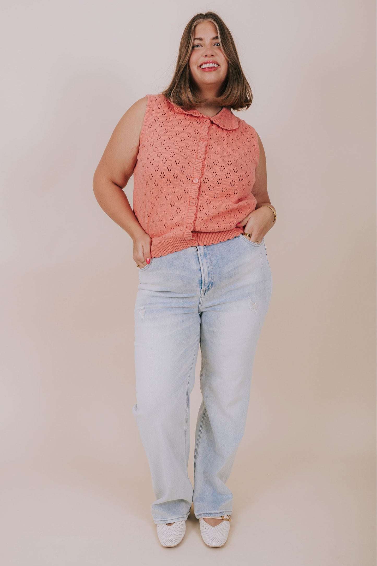 PLUS SIZE - Love Don't Come Easy Top