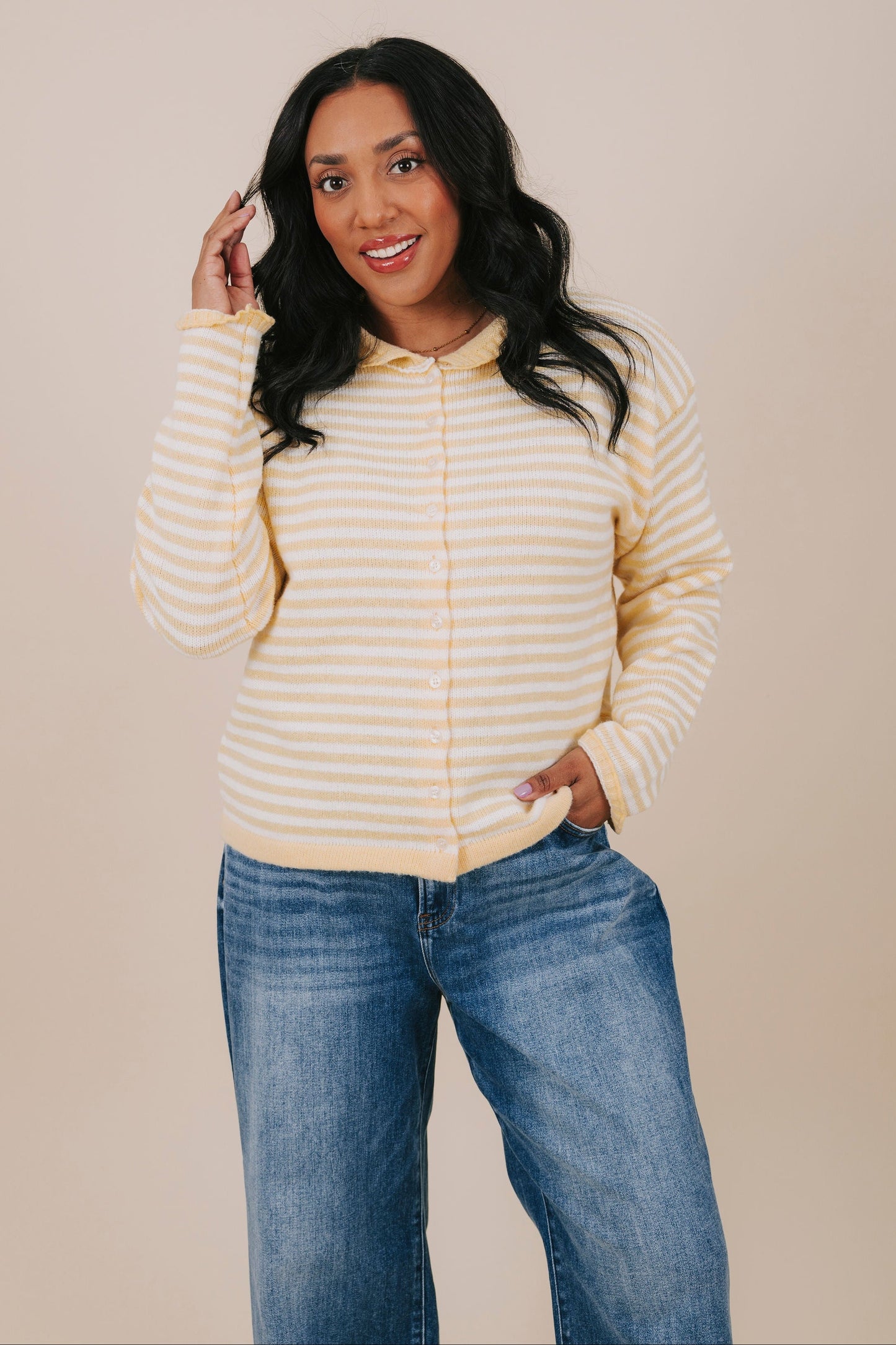 INCLUSIVE SIZING - Ray Of Sunlight Cardigan