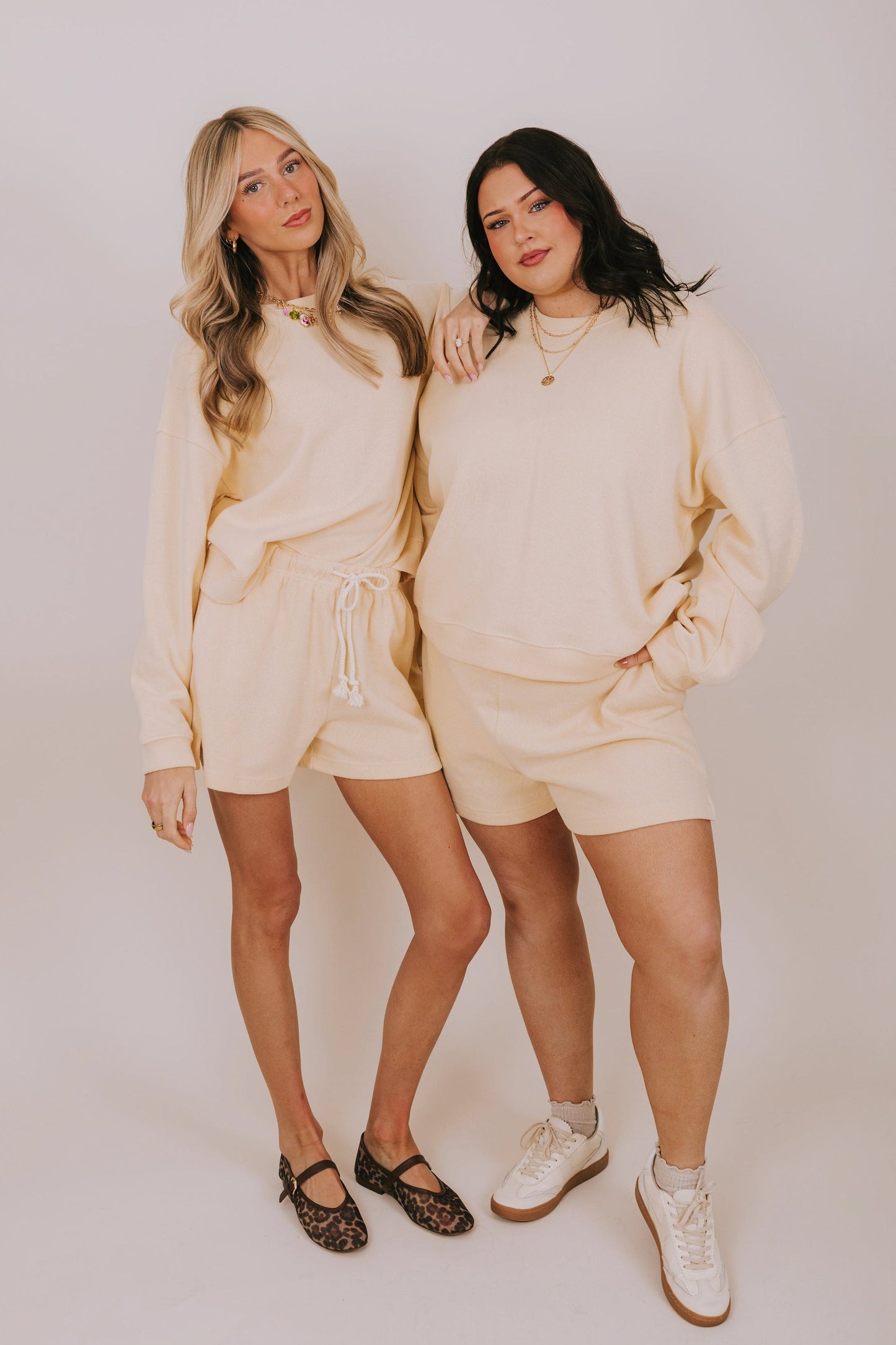 PLUS SIZE - Lemon Drop Shorts