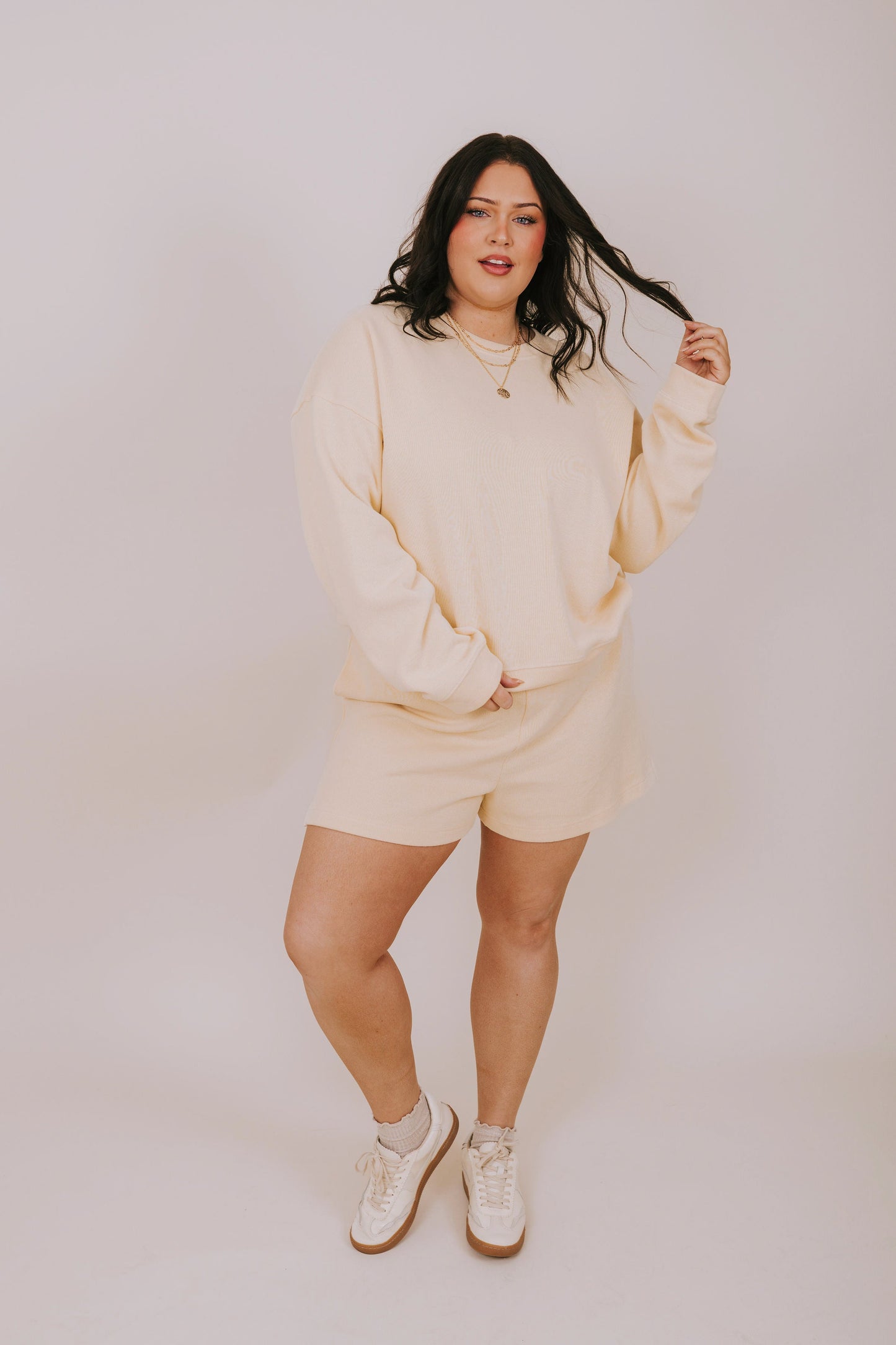 PLUS SIZE - Lemon Drop Top