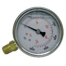PRESSURE GAUGE 10,000 PSI