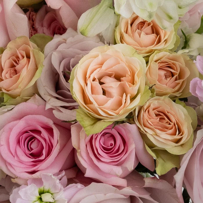 Pretty In Pink Flower Centerpieces Stem - Image