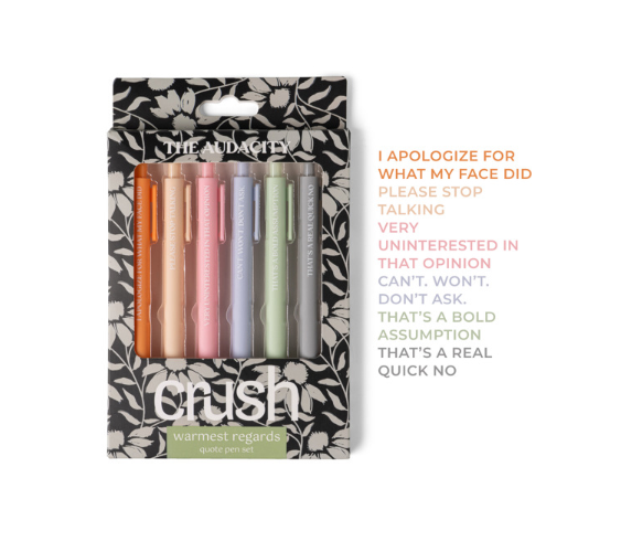 Quote Pen Set (3 styles)