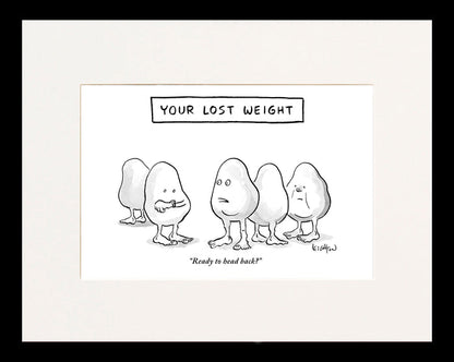 Ready to Head Back? Cartoon Print