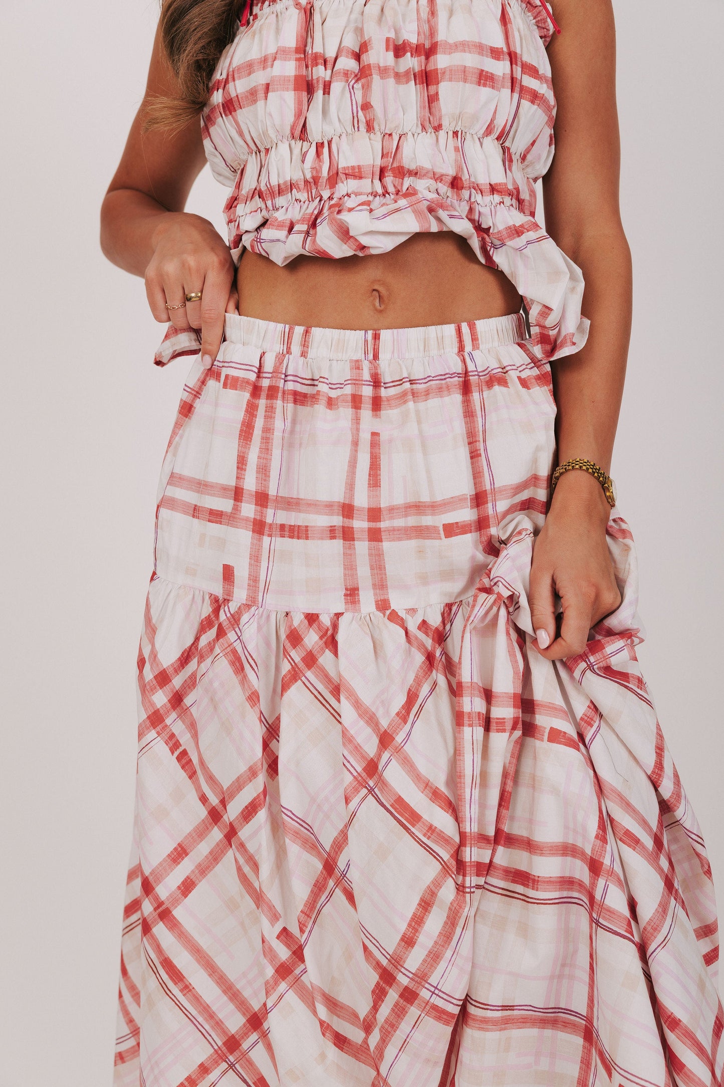 INCLUSIVE SIZING - Painted Canvas Skirt