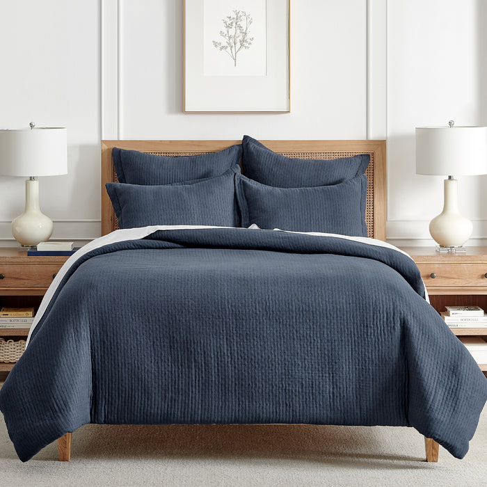 Levtex Home Reede Muslin Duvet Cover Set Duvets