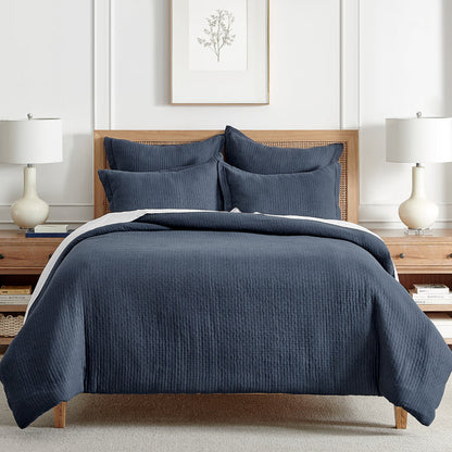 Levtex Home Reede Muslin Duvet Cover Set Duvets