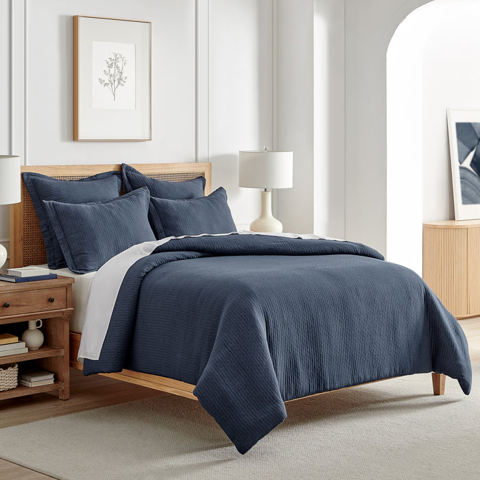 Levtex Home Reede Muslin Duvet Cover Set Duvets