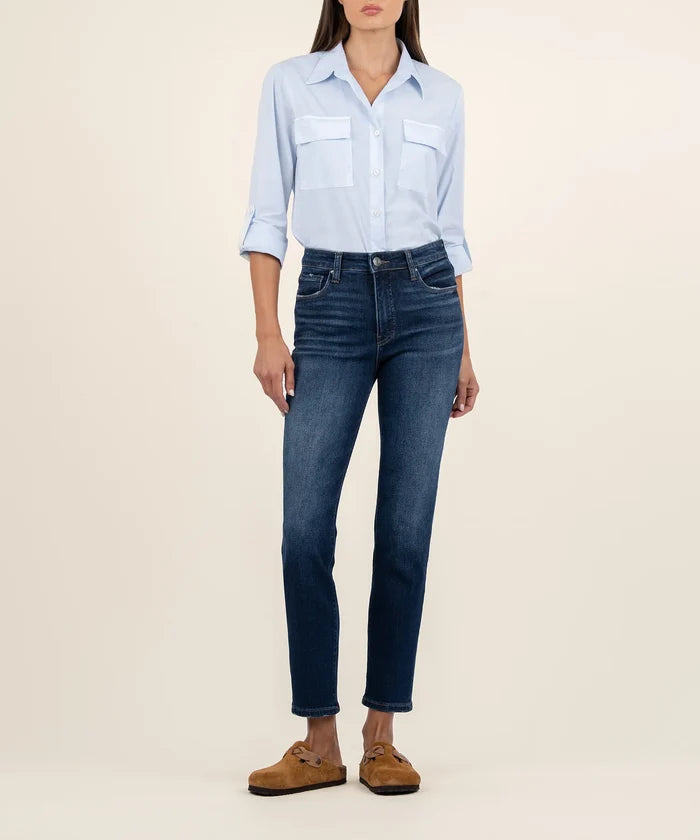 ReeseHigh Straight Ankle Jean