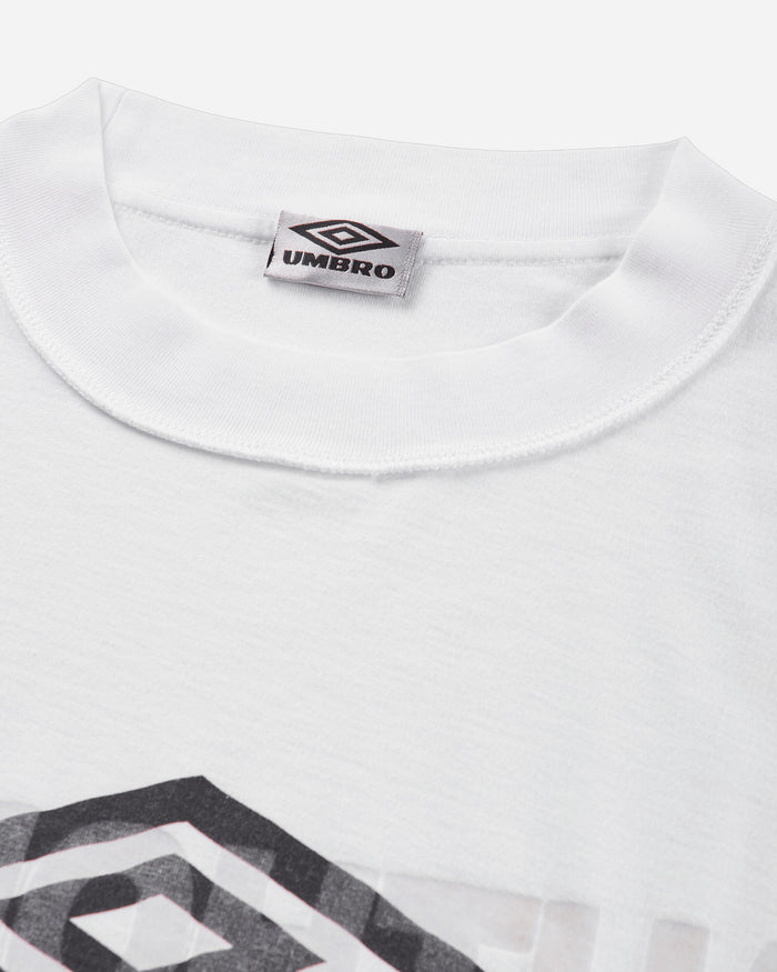 Umbro Reversed Logo T Shirt White T-Shirts Top UBMW0678JY191 WTH0001