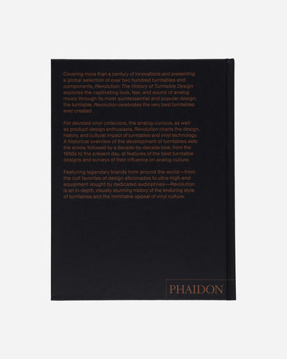 Phaidon Books Revolution: The History Of Turntable Design Multi Books and Magazines Books 9781838665616 1
