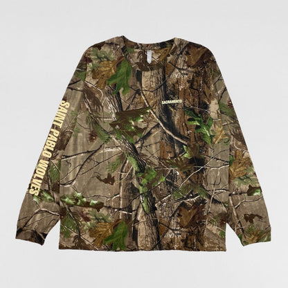 Saint Pablo Tour 2016 Wolves Long Sleeve In Camo
