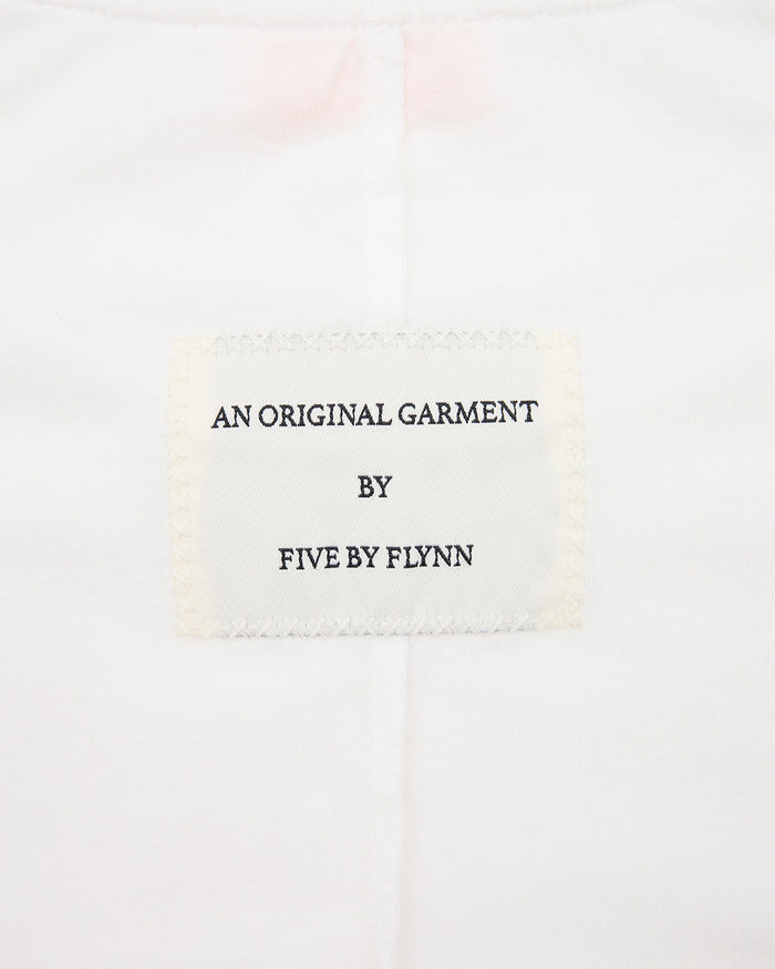 Seamed Boxy Long Sleeve - White