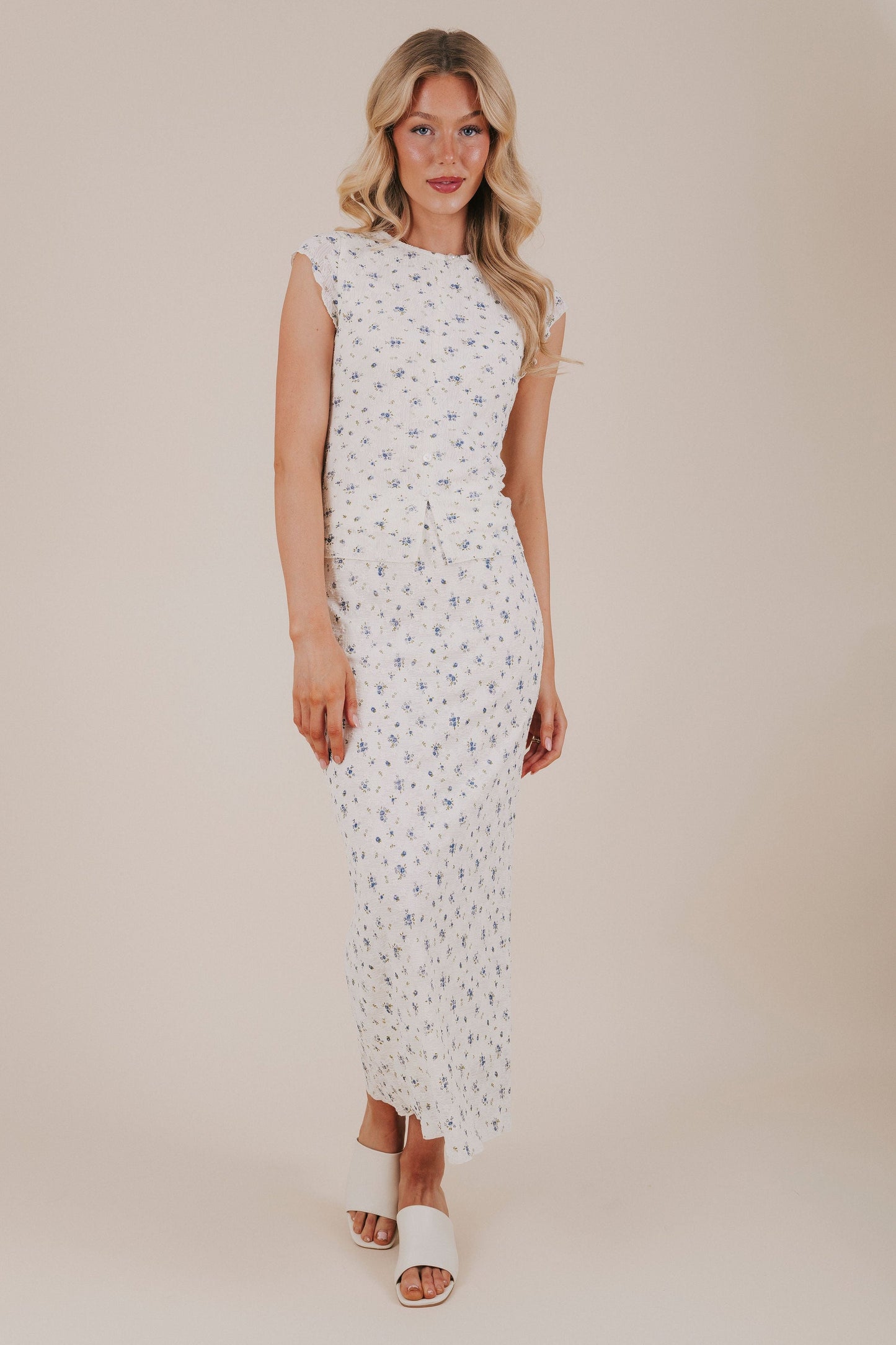 INCLUSIVE SIZING - Blooming Fields Skirt