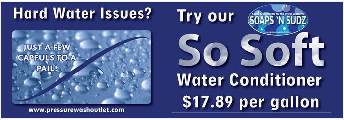 SO SOFT WATER CONDITIONER