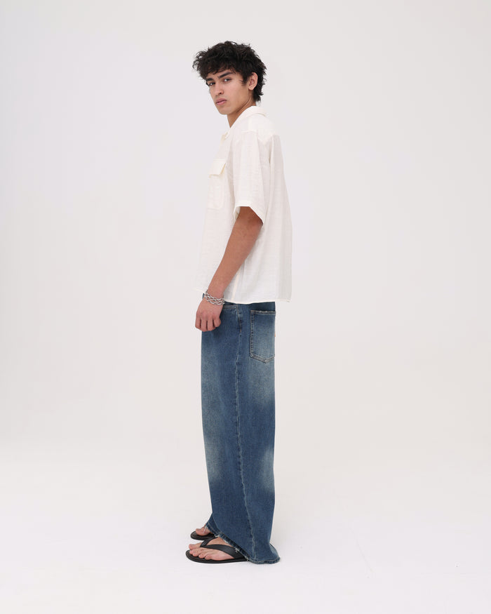 SS Woven Shirt - Off White