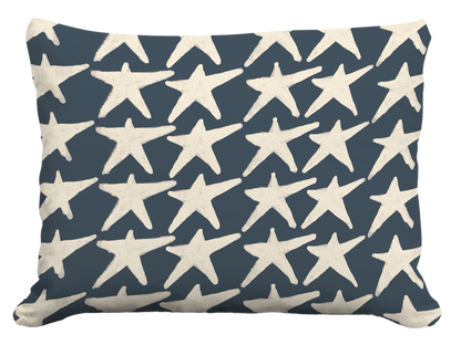 Starry Night Americana Pillow