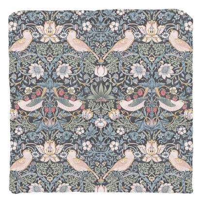 Strawberry Thief Cotton Throw Pillows William Morris Ink