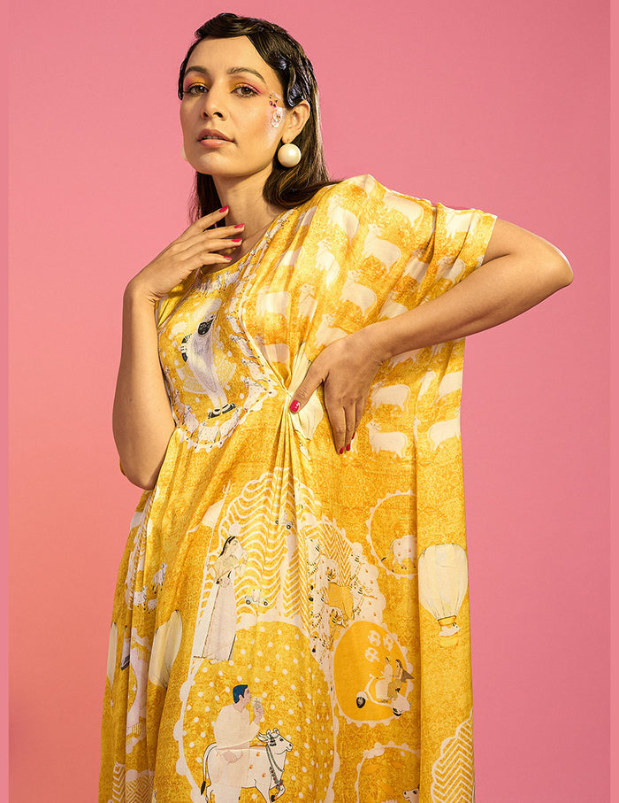 Sunshine Nandi Long Kaftan