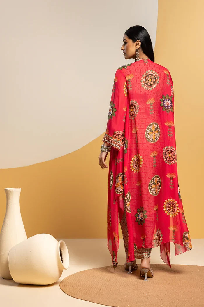 Taarani Drape Dress Set
