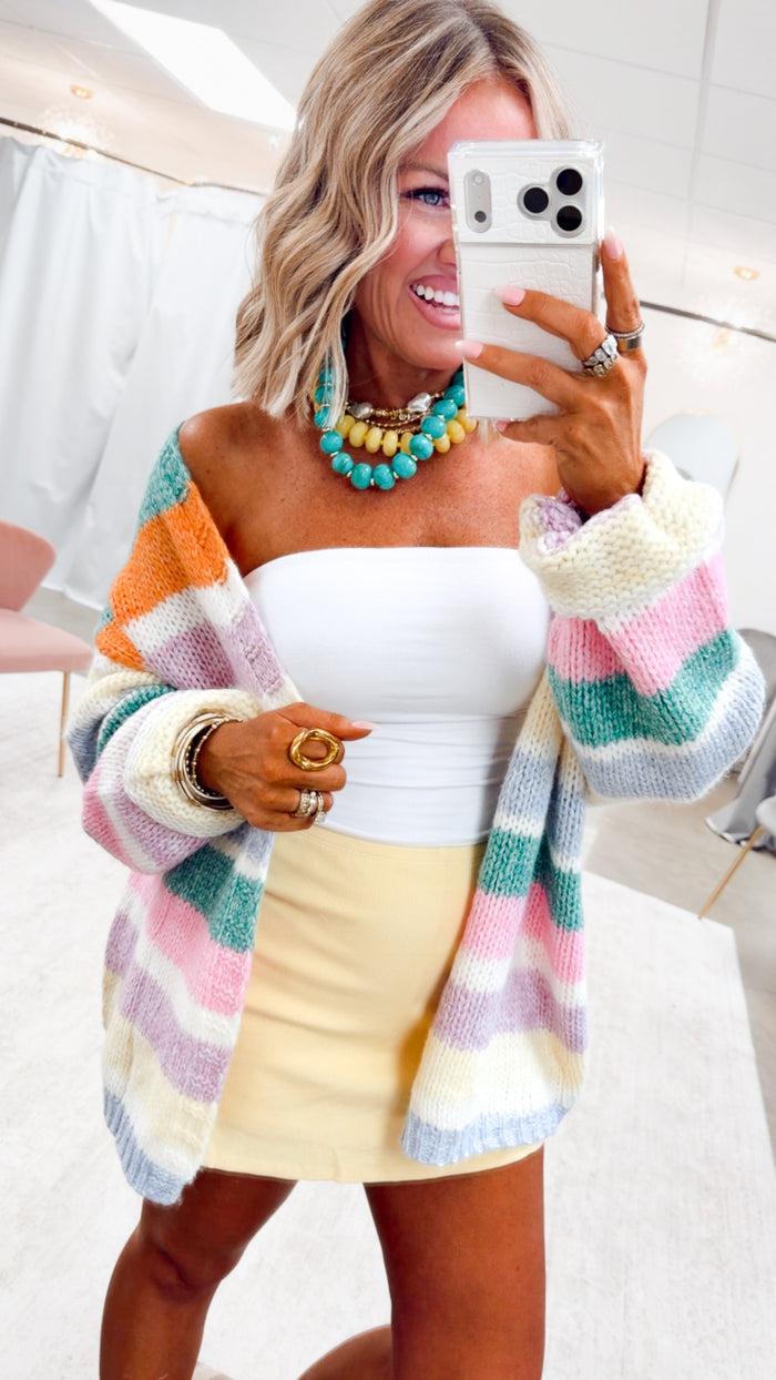 The Color Bloom Cardigan