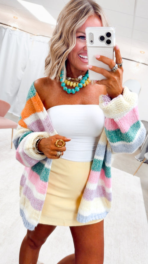 The Color Bloom Cardigan
