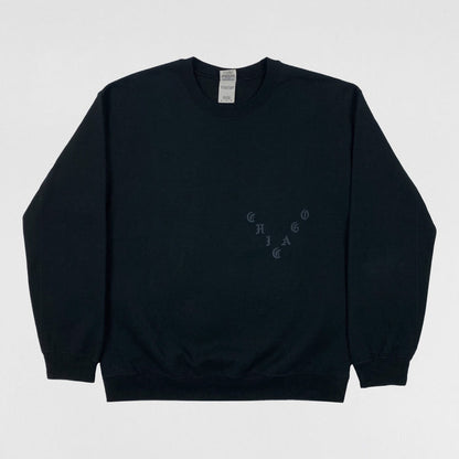 The Life of Pablo 2016 Chicago 'Perfect' Crewneck In Black