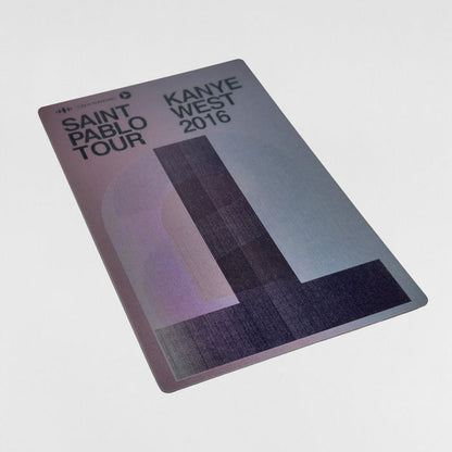 The Life of Pablo 2016 VIP Hologram Tour Pass