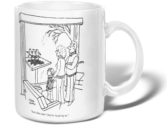 They're Thanking Us Mug