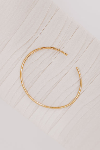 New Perspective Bracelet - 14K Gold Plated