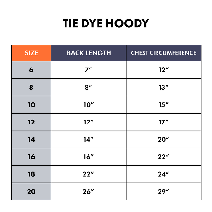 Tie Dye Hoody