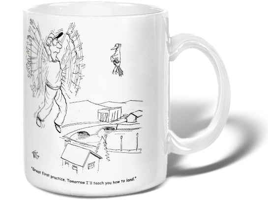 Tomorrow I'll Teach You to Land Mug