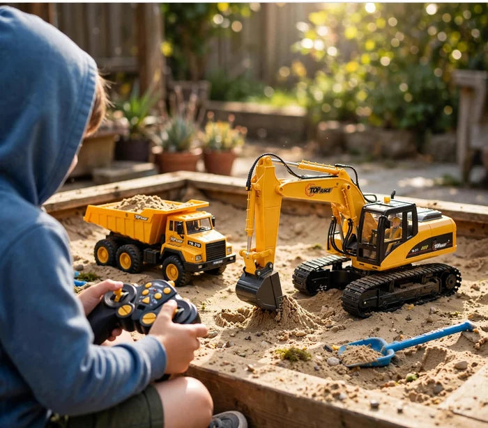 Top Race TR-211 1:14 RC Excavator – 15-Channel – New