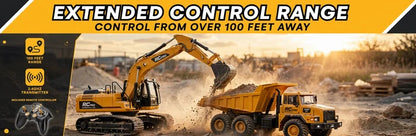 Top Race TR-211 1:14 RC Excavator – 15-Channel – New