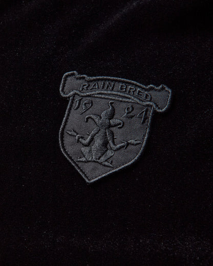 Umbro Velvet Masked Zip Hoodie Black Sweatshirts Hoodies UBMW0673JY188 BLK0001