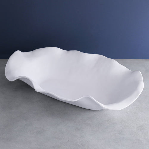 VIDA Nube Extra Lg Oval Centerpiece (White)