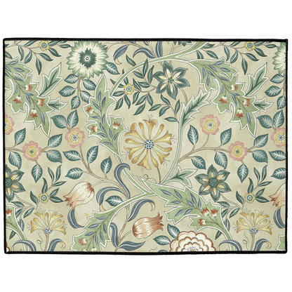 Wilhelmina Indoor/Outdoor Floor Mat William Morris Orkney Sage Green