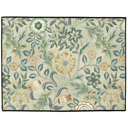 Wilhelmina Indoor/Outdoor Floor Mat William Morris Orkney Sage Green