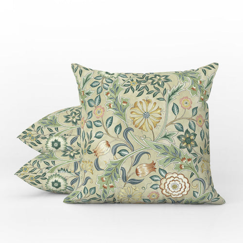 Wilhelmina Orkney Outdoor Pillow William Morris Sage Green