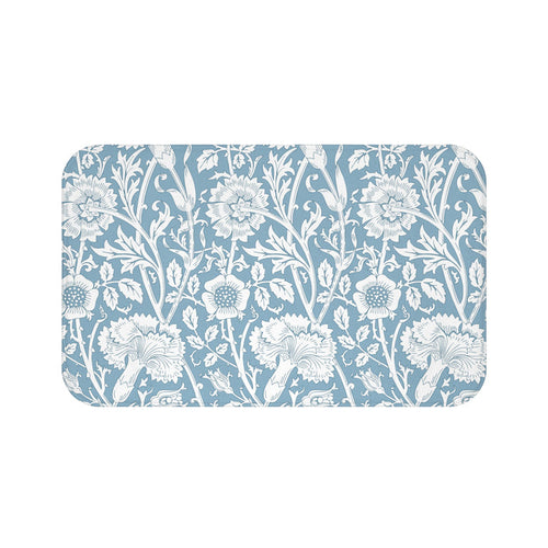William Morris Bath Mat Pink & Rose Blue