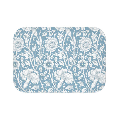William Morris Bath Mat Pink & Rose Blue