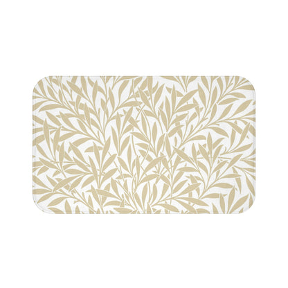 William Morris Bath Mat Willow Beige